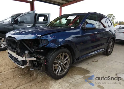 2021 BMW X3 Sdrive30I z USA, uszkodzony, nr VIN 5UXTY3C07M9G72157